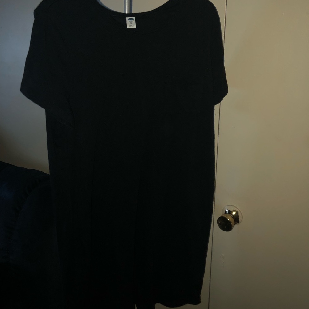Old navy black T-shirt dress